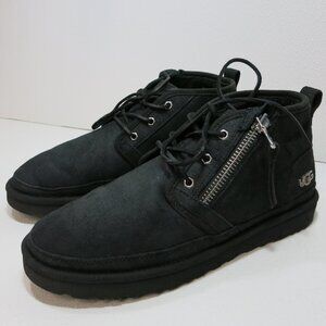 UGG Neumel Lux Zip Water-resistant Leather Ankle BOOTS Shoes Mens Sz 10